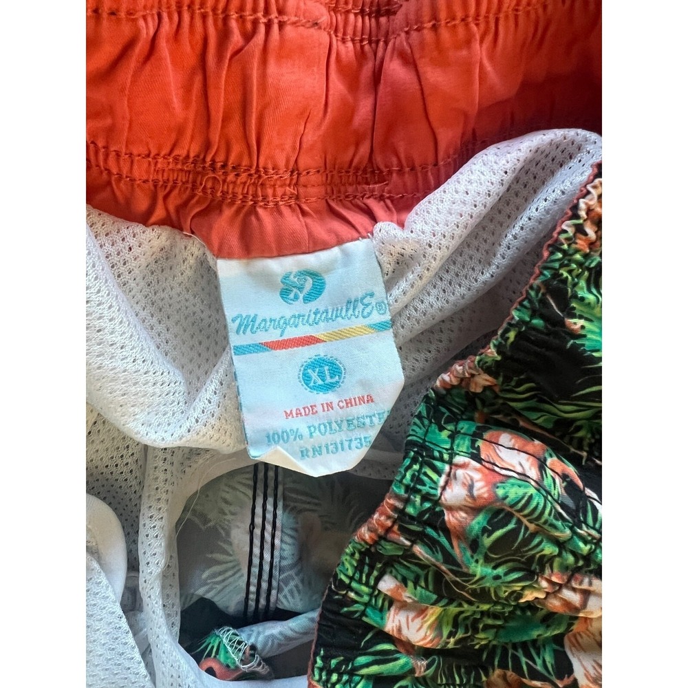 Mens Margaritaville Flamingo Pattern Swim Shorts‎ Size XL - Picture 3 of 4